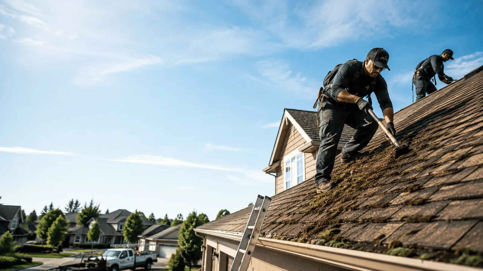 Roof Moss Removal in Hathaway Pines, CA near me